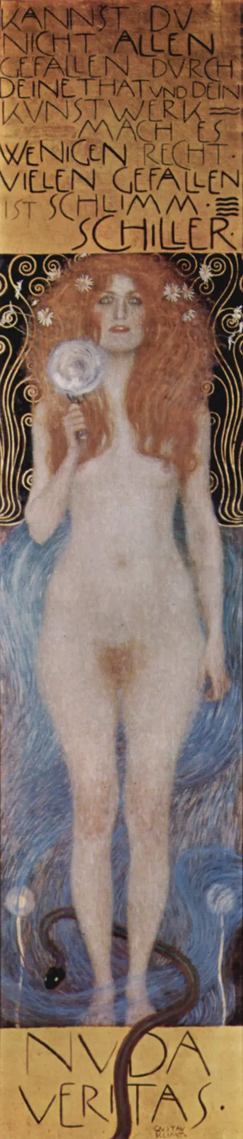 Nuda Veritas Gustav Klimt
